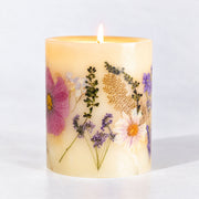 Rosy Rings Accent Botanical Candle - Roman Lavender Small Botanical Candle Lavender