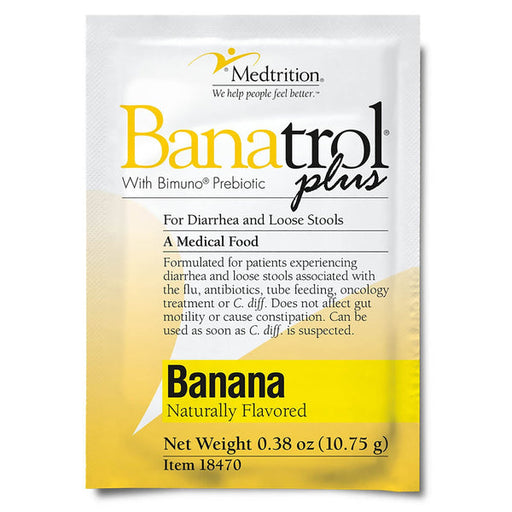 Banatrol Plus Banatrol Plus Medtrition Oral Supplement Banana Flavor 5 Gram Individual Packet Powder Bananas Lavender