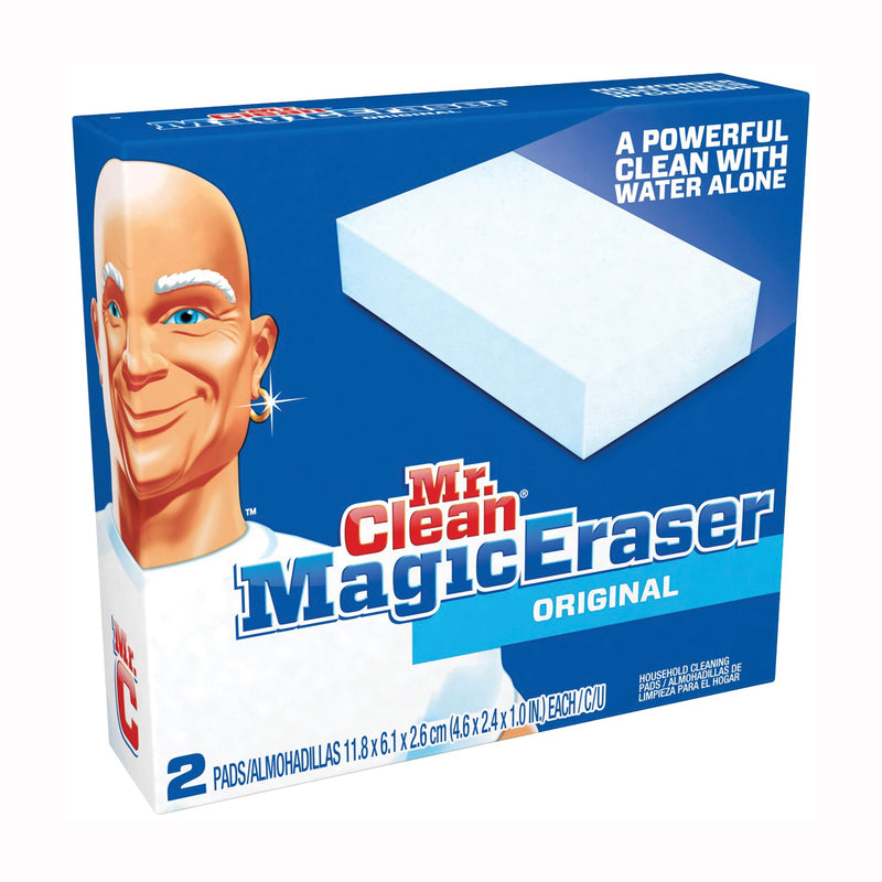 Mr. Clean Mr. Clean Magic Eraser Original Cleaning Pads With Durafoam - 2ct Erasers White Smoke