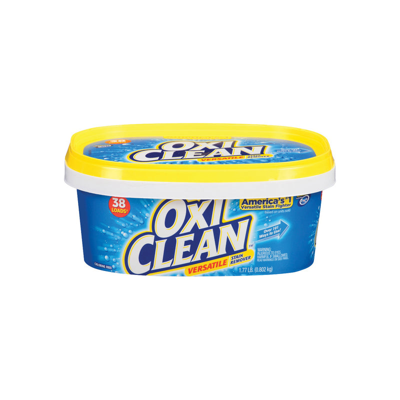 OxiClean OxiClean Versatile Stain Remover Powder, 1.77 Lb Pet Odor & Stain Removers White Smoke