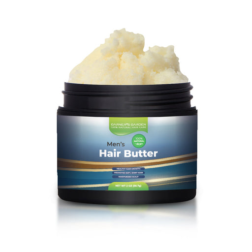Garner's Garden Men's Hair Butter Hair Styling Products White Smoke Men's Hair Butter 2oz (travel)
