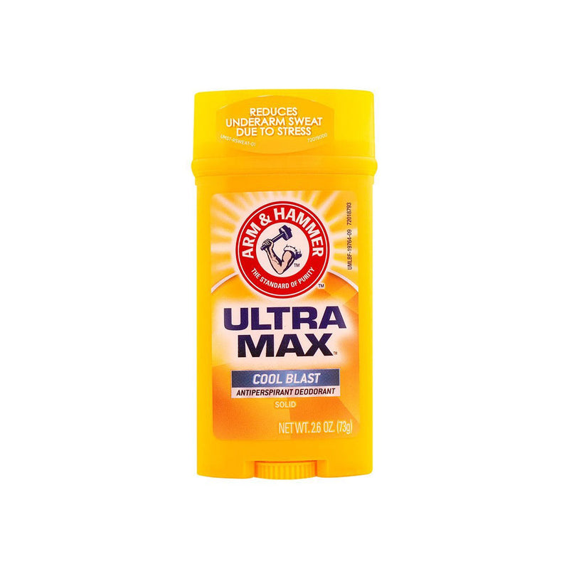 Arm & Hammer Arm & Hammer Ultra Max Antiperspirant Deodorant, Invisible Solid, Cool Blast Deodorant Orange