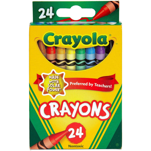 Crayola Crayola Classic Color Pack Crayons, 24 Colors/Box Crayons Gold