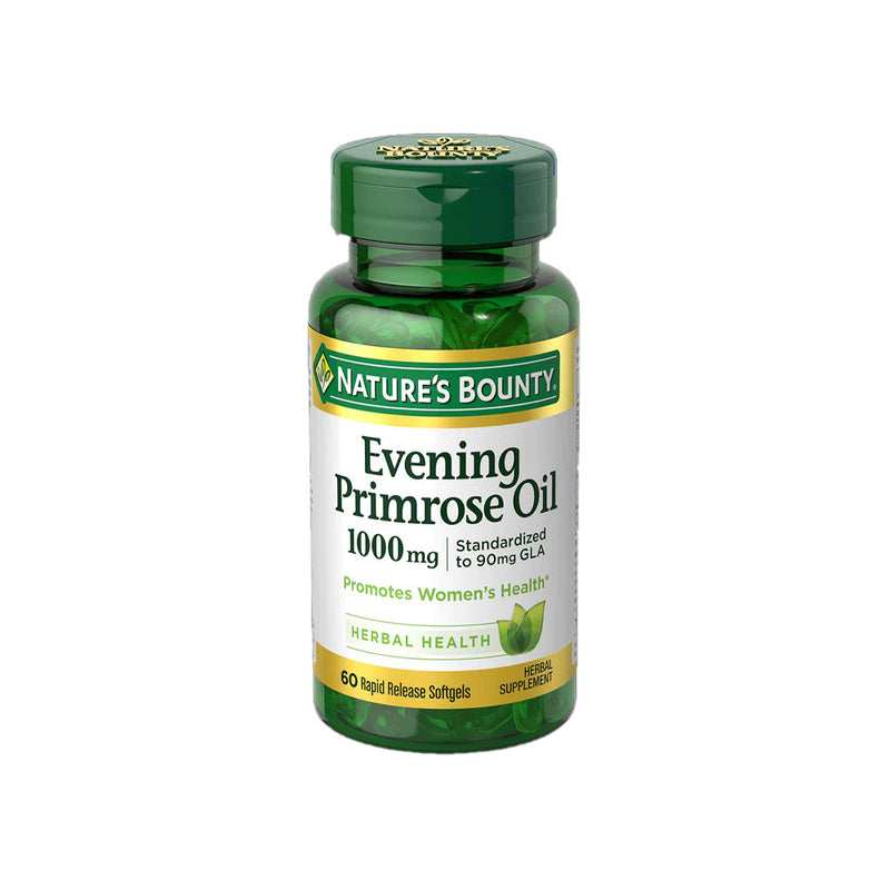 Nature's Bounty Nature's Bounty Evening Primrose Oil, 1000 Mg, Rapid Release Softgels Vitamins & Supplements White Smoke