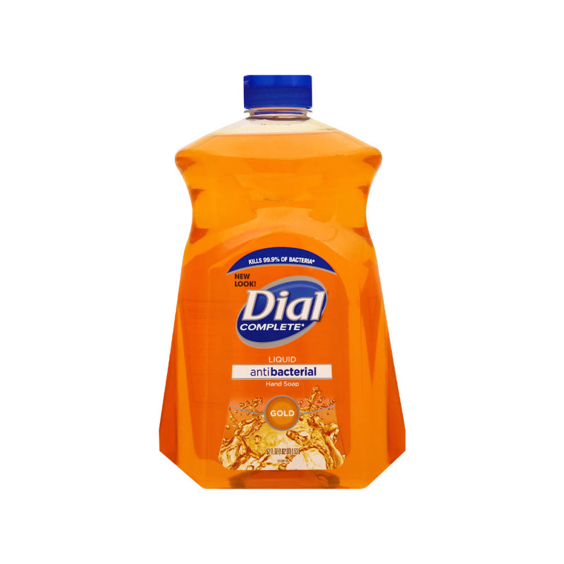 Dial Dial Complete Antibacterial Liquid Hand Soap Refill, Gold, 52 Fl Oz Liquid Hand Soap White Smoke