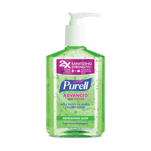 Purell Purell Soothing Gel Advanced Hand Sanitizer Pump Bottle, 8 Ounce Health & Beauty White Smoke
