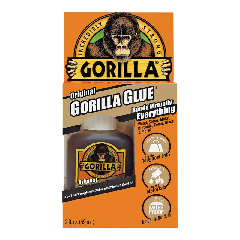 Gorilla Gorilla 2 Fl Oz Original Glue Hardware Glue & Adhesives Chocolate