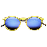 zeroUV 1920's P3 Dapper Vintage Inspired Round Sunglasses 8637 Sunglasses White Smoke Yellow Green,Black Smoke,Tortoise Amber,Dark Tortoise Green,Tortoise Smoke,Black Green,Clear Smoke Tortoise,Polarized Black Smoke,Polarized Tortoise Brown,Polarized Tortoise Green,Orange Green