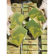 MION Artisan Soap Co. Mojito Soap | Cocoa Butter Soap Dark Khaki