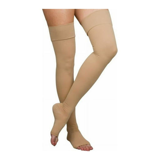 Loving Comfort Stockings Loving Comfort® Surgical Weight Thigh High Stockings – Firm Compression (XL, Beige) Tortillas & Wraps White Smoke