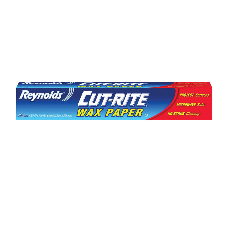 Reynolds Reynolds Wrap Wax Paper, 75 Square Feet Wax Paper Steel Blue