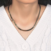 Bids.com Imperial Herringbone Chain in 10k Yellow Gold (5.00 mm) Necklaces Lavender 16 / Yellow Gold,18 / Yellow Gold,20 / Yellow Gold,22 / Yellow Gold,24 / Yellow Gold