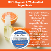 COLEHERBALS LLC 37 - Dr. Cole's Gourmet Body Butter - IMMUNE SUPPORT Herbal Coral