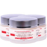 gymsegbë Precious Pearl Radiance Brightening Cream Anti-Aging, Dark Spots, Hyperpigmentation White Smoke 3 Jars Save $13.38