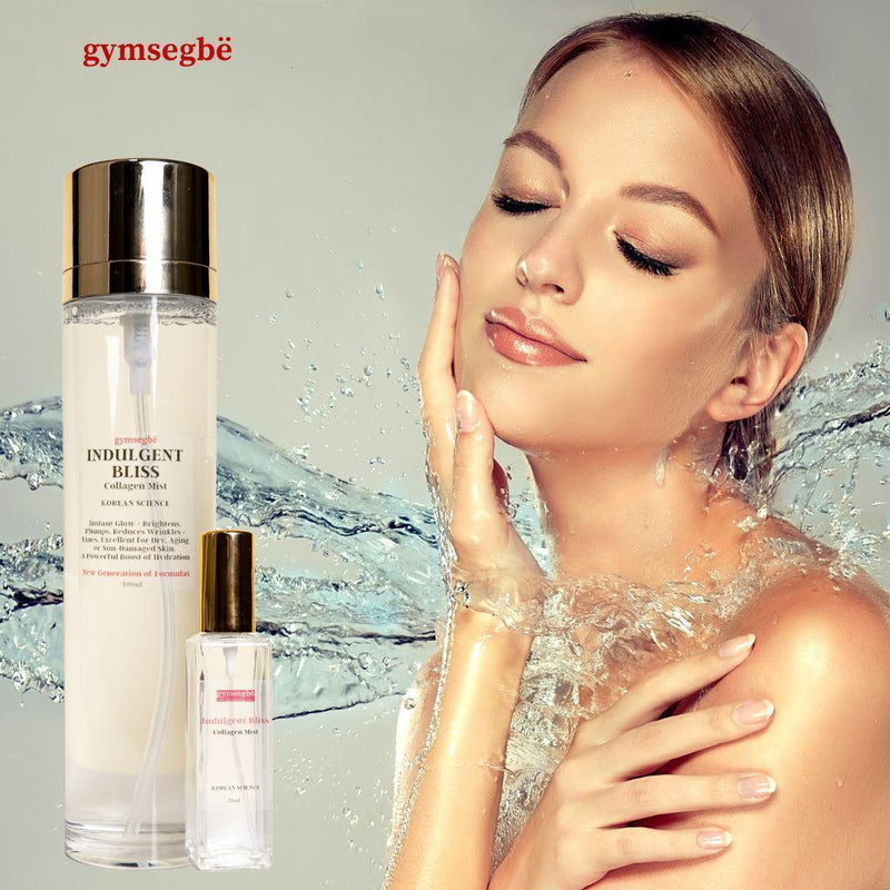gymsegbë Indulgent Bliss Collagen Facial Mist Anti-Aging Facial Gray 1 Bottle,2 Bottles Save $5.99,3 Bottles Save $9.98,4 Bottles Save $15.97