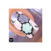 UberChic Beauty Moroccan Beauty Stamping Plate Rosy Brown
