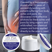 COLEHERBALS LLC 25 - Dr. Cole's P.M. Pain Cream Herbal Dark Slate Blue
