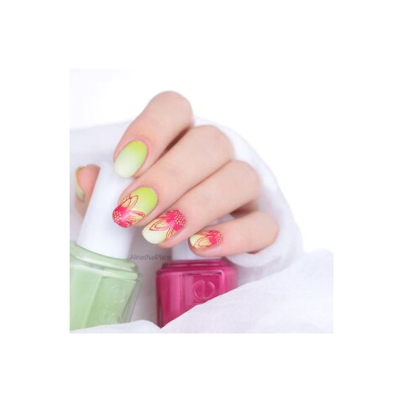 UberChic Beauty Collection 01 Stamping Plate Light Gray