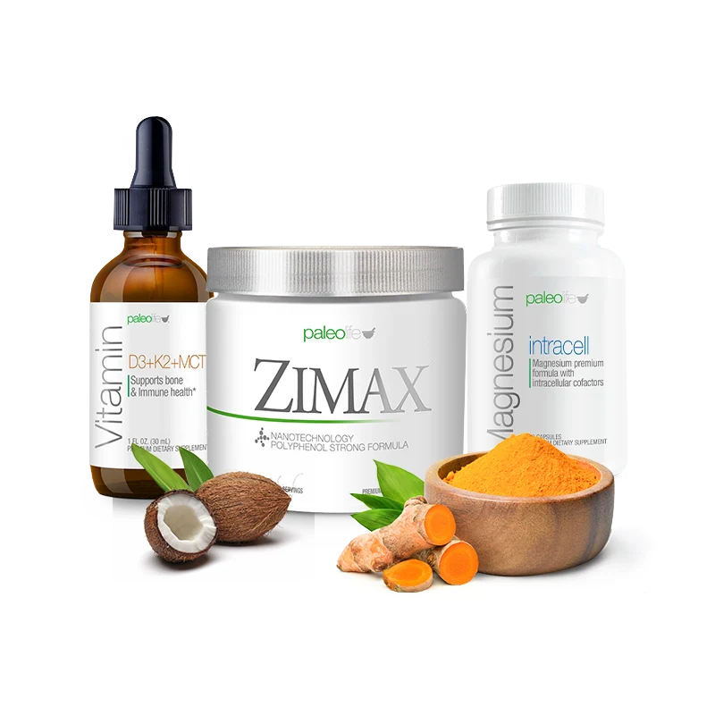Paleolife Migraña o Dolor de Cabeza Constante Black Kit Completo,Kit Máximo