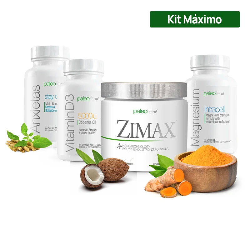 Paleolife Migraña o Dolor de Cabeza Constante Black Kit Máximo