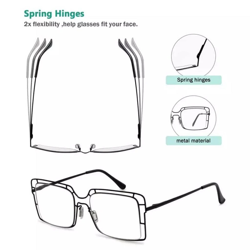 eyekeeper.com 12 Pack Thin Metal Hollow Frame Reading Glasses R2301 Eyeglasses White Smoke 12 Pairs Mix / +0.50,12 Pairs Mix / +0.75,12 Pairs Mix / +1.00,12 Pairs Mix / +1.25,12 Pairs Mix / +1.50,12 Pairs Mix / +1.75,12 Pairs Mix / +2.00,12 Pairs Mix / +2.25,12 Pairs Mix / +2.50,12 Pairs Mix / +2.75,12 Pairs Mix / +3.00,12 Pairs Mix / +3.25,12