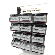 VIP Extensions VIP 12-Slot Display with Magnetic Lashes & Eyeliner Salon Supplies White Smoke