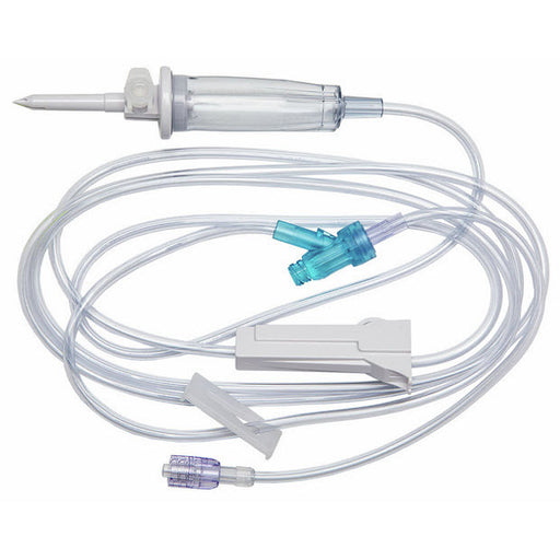 B. Braun SAFEDAY IV Administration Set, Macrodrip (10 drops/mL) Medical Supplies White Smoke