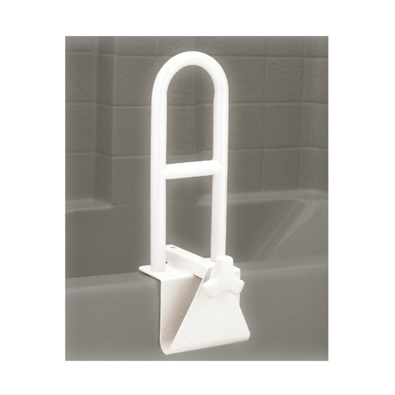 Nova Ortho-med Nova Ortho-med Tub Grab Bar Powder White Heavy Duty Model 8220-R Accessibility Furniture & Fixtures Dim Gray