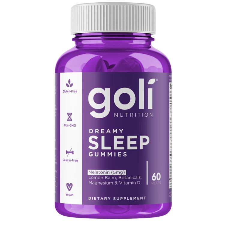 Goli Nutrition Goli Dreamy Slp Gmm Cw 60Ea Vitamins & Supplements White Smoke