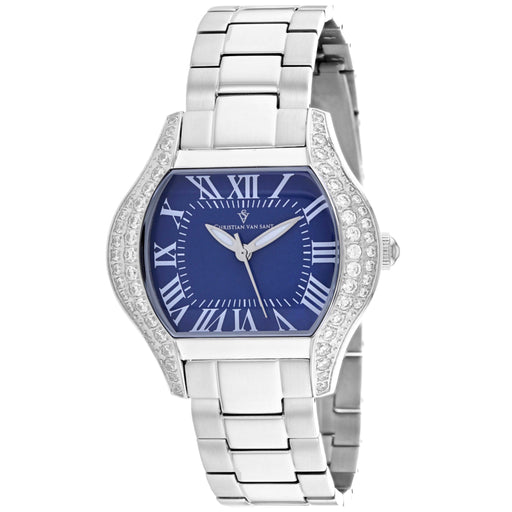 Bids.com Christian Van Sant Women's Bianca Watches White Smoke