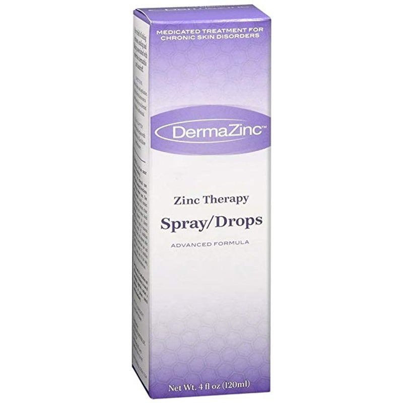 Dermazinc DermaZinc Therapy Spray Drops – Maximum Strength for Psoriasis (4 Oz) Hair Care Lavender