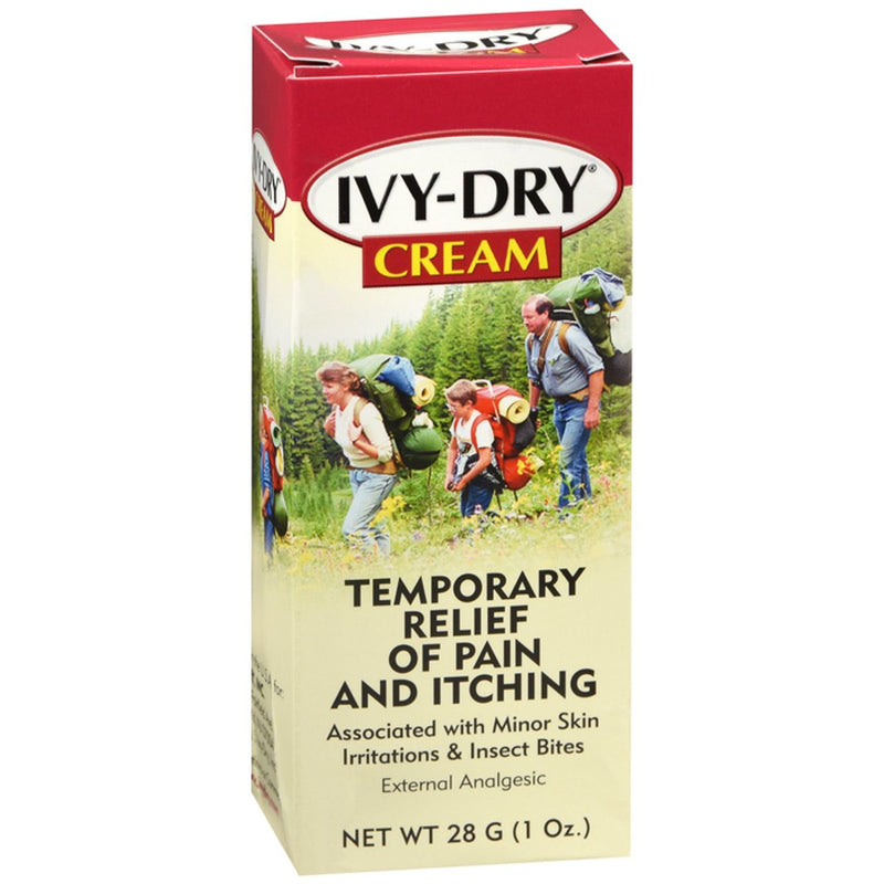 Ivy Dry Ivy Dry Quickly Relieves  Itching Cream 1 Oz First Aid Pale Goldenrod