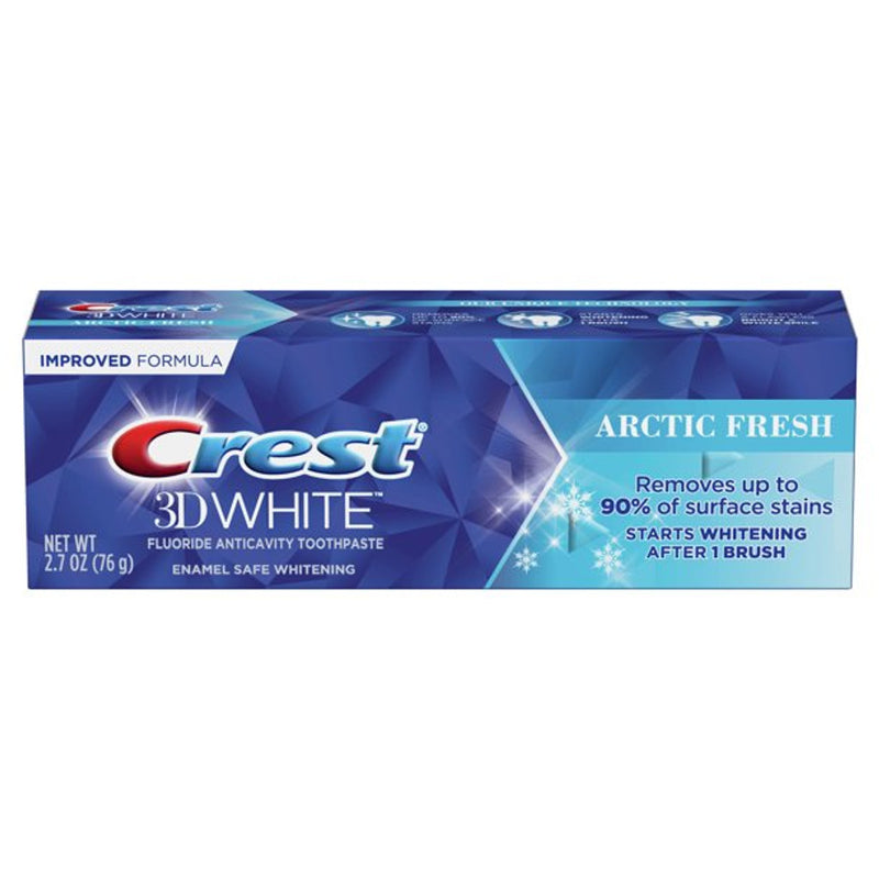 Crest Crest 3D White Advanced Whitening Toothpaste, Arctic Fresh, 2.7 Oz Toothpaste Dark Slate Blue