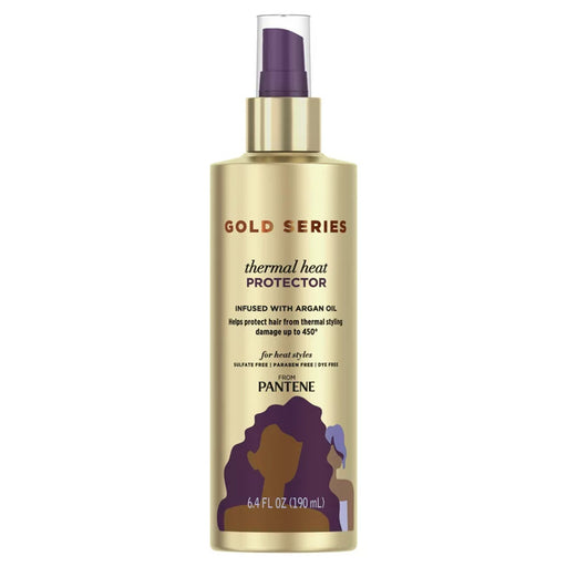 Gold Series From Pantene Gold Series From Pantene Thermal Heat Protector - 6.4 Fl Oz Health & Beauty White Smoke
