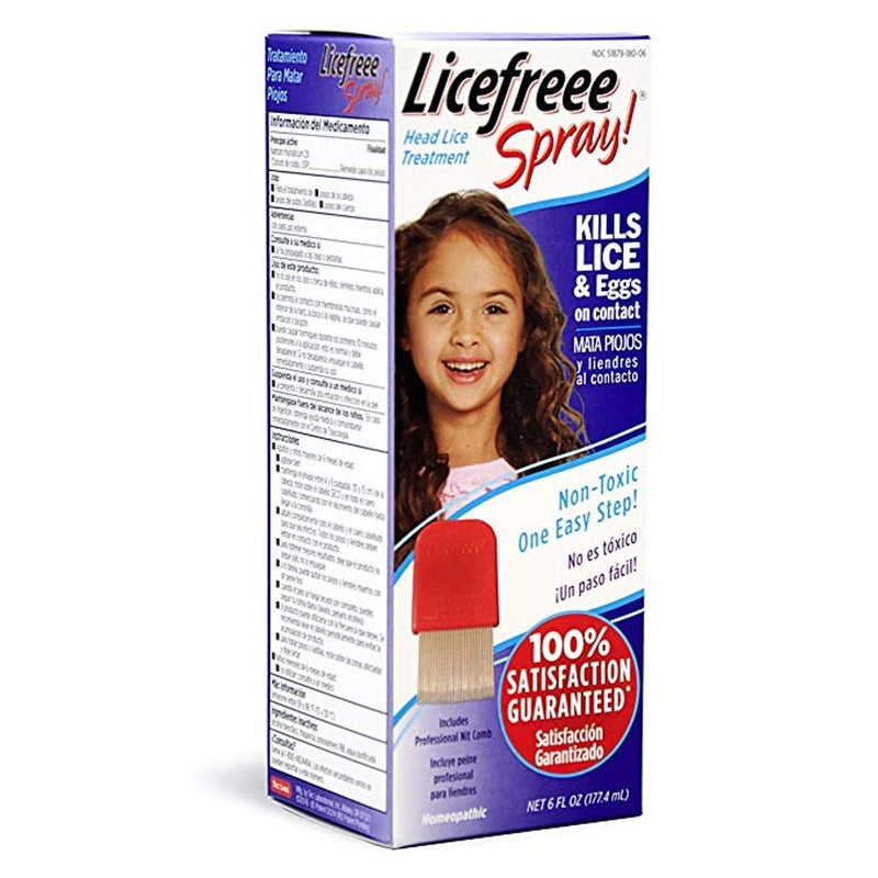 Licefreee! Licefreee! Spray Instant Head Treatment 6 Fl Oz Hair Care White Smoke