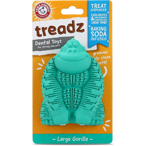 Arm & Hammer Arm & Hammer Gorilla Treadz Dental Toy For Large Dogs Toys Dark Cyan