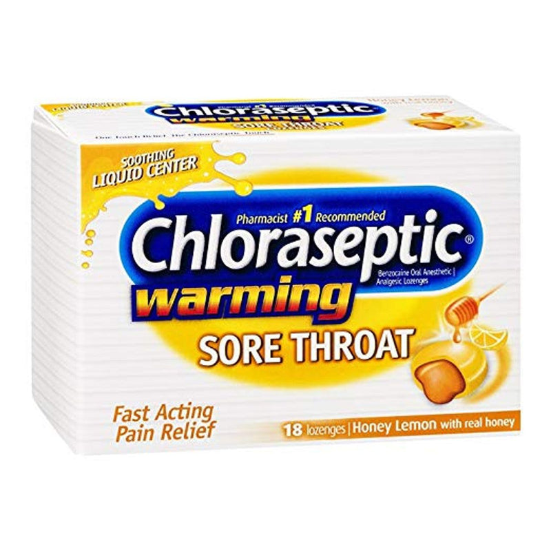 Chloraseptic Chloraseptic Warming Sore Throat Lozenges, Honey Lemon Health & Beauty Lavender