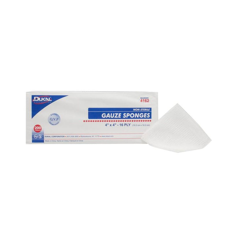 Dukal Dukal Gauze 16 Ply Ns 4X4 Spg 200 Health Care White Smoke