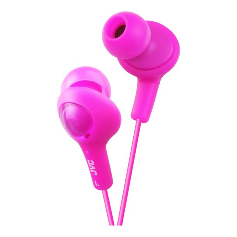 JVC JVC Gumy Plus Inner-Ear Earbuds (Pink) Headphones White Smoke