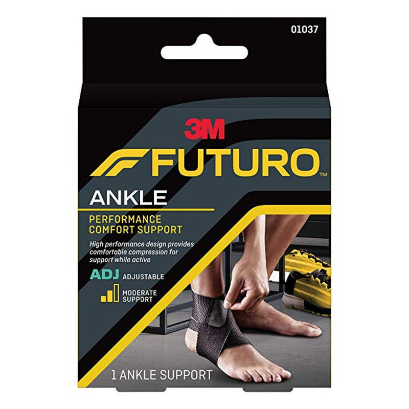 Futuro Futuro Infinity Precision Fit Ankle Support, Adjustable, 01037EN Supports & Braces Black
