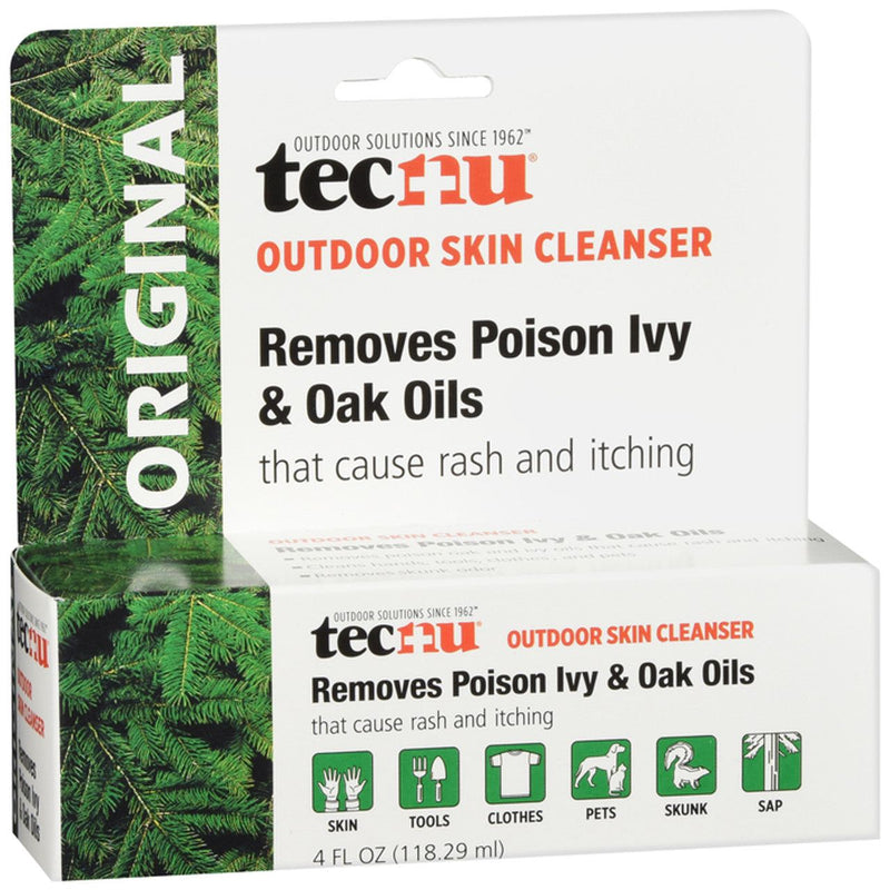 Tecnu Tecnu Outdoor Skin Cleanser Removes Poison Oak & Ivy Oils Personal Care White Smoke