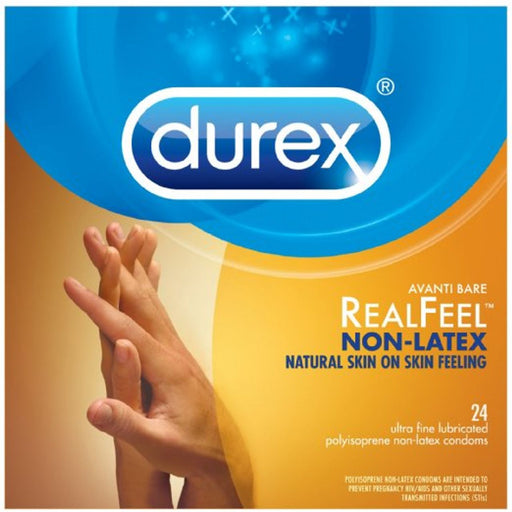 Durex Durex Avanti  Bare  Real Feel  Non-Latex Condoms 3Ct Condoms Light Sea Green