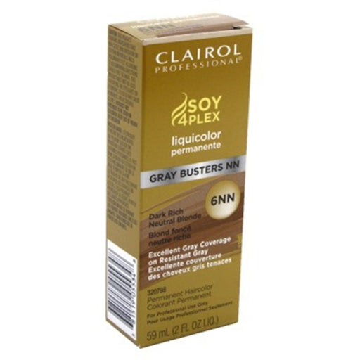 Clairol Professional Clairol Professional Permanent Liquicolor For Blonde Hair Color, 6nn Dark Neutral Blonde, 2 Oz Hair Color White Smoke