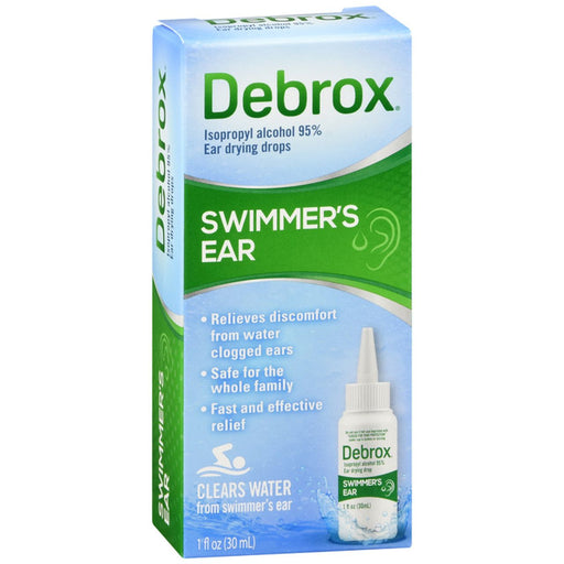 Debrox Debrox Swimmer's Ear Drops - 1 Fl Oz Ear Drops Light Steel Blue