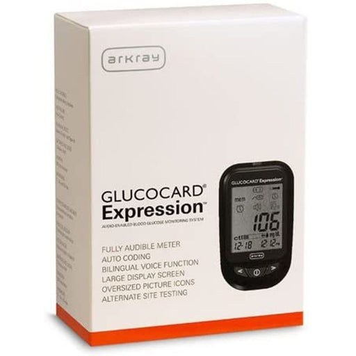 ArkRay ArkRay Glucocard Expression Blood Glucose Meter Kit Blood Glucose Meters Lavender