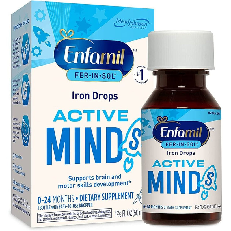 Enfamil Enfamil Fer-In-Sol 15Mg/Ml Dietary Supplement 50 Ml Vitamins & Supplements White Smoke