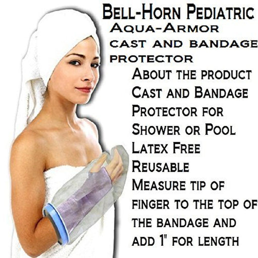 Aqua Armor Aqua Armor Cast And Bandage Protector Medium Arm Medical White Smoke