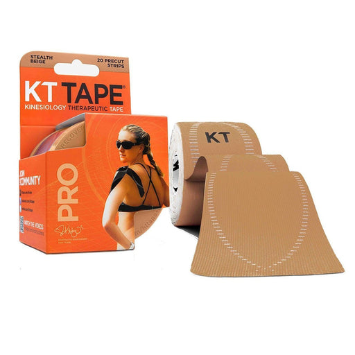 KT Tape KT Tape  Pro Stealth Beige Therapeutic Tape 20Ct Health & Beauty White Smoke