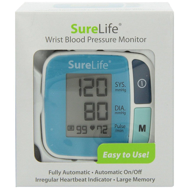 SureLife SureLife Wrist Blood Pressure Monitor 860211 Blood Pressure Monitors Gray