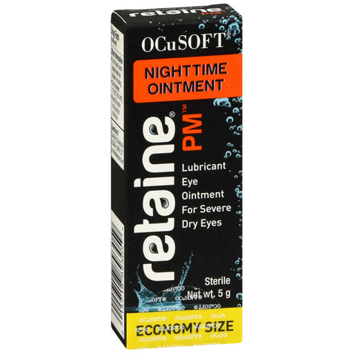 OCuSOFT OCuSOFT Retaine PM Eye Ointment Eye Drops & Lubricants Black